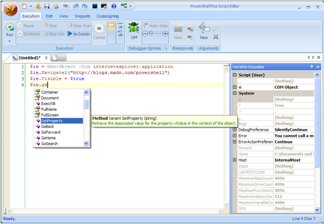 Screen shot