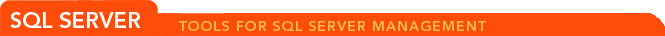 Tools for SQL Server